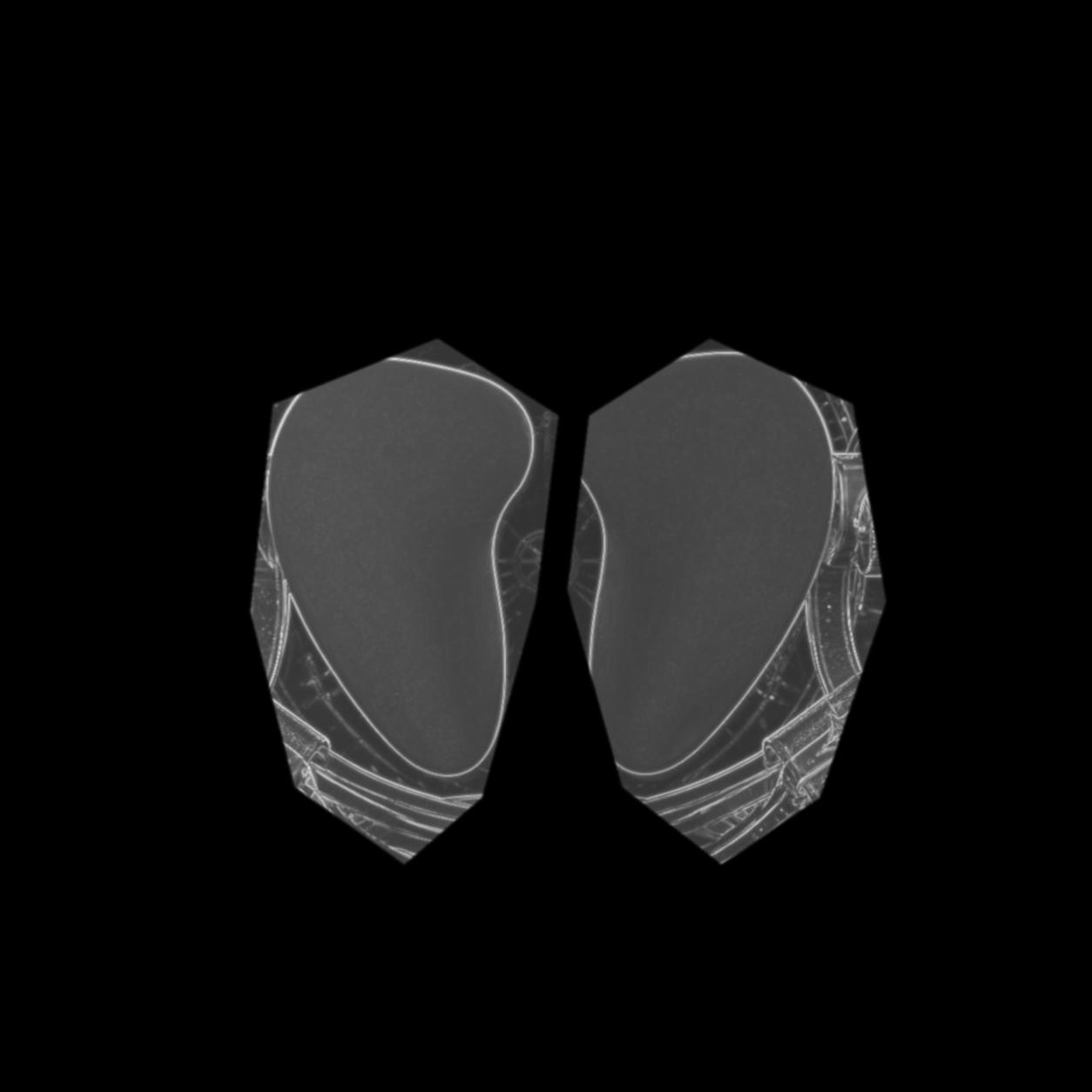 曲线校准模块 Mask 预览