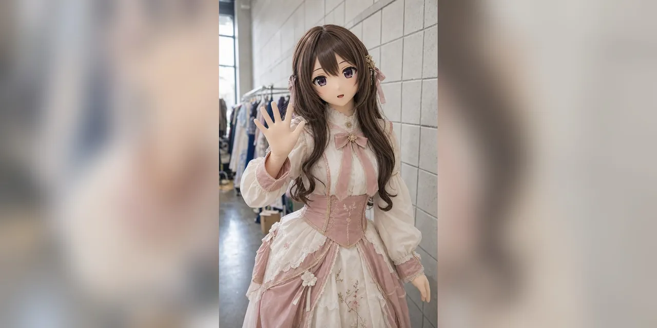 原创 Kig/animegao 场景图拼贴，呈现咖啡店、花房和活动现场氛围
